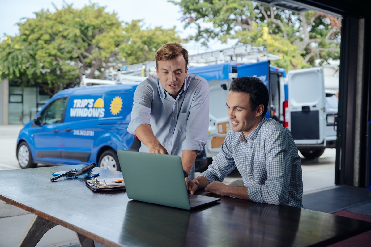 Window screen repair and replacement service by Trip's Windows in Los Angeles